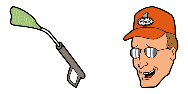 King of the Hill Dale & Chemical Sprayer Cursor