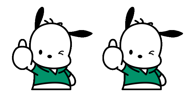 Sanrio Pochacco Thumbs up Animated Cursor