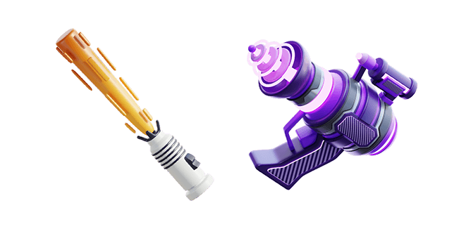 Laser Sword & Laser Gun 3D Cursor