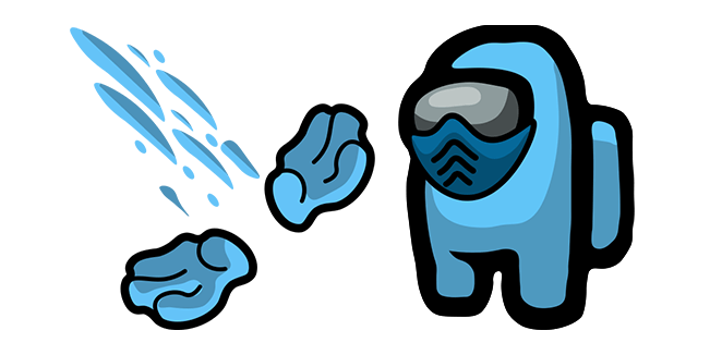 Among Us Sub-Zero Skin Cursor