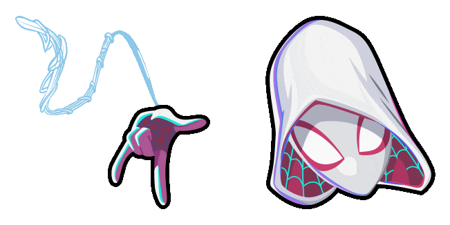 Into the Spider-Verse Gwen Animated Cursor