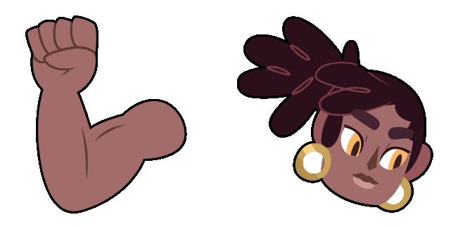 Camp Camp Bonjour Bonquisha Animatd Cursor