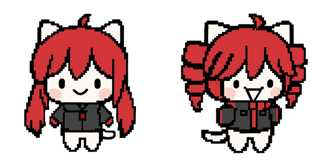 Teto Kasane Catz Pixel Cursor