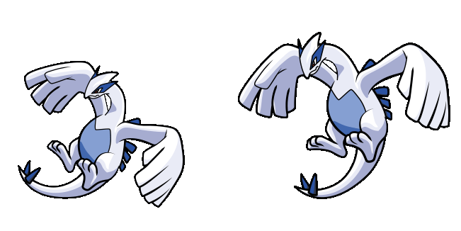 Pokemon Lugia Animated Cursor