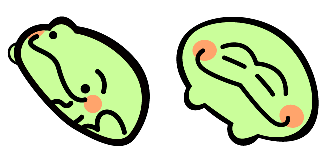 Chikn Nuggit Frog Cursor