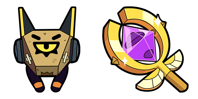 Brawl Stars Finx & Staff Cursor