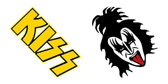 Kiss Gene Simmons & Logo Animated Cursor