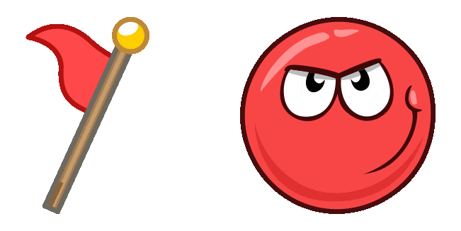 Red Ball 4 Animated Cursor
