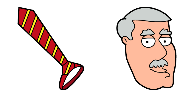 Family Guy Carter Pewterschmidt & Tie Cursor