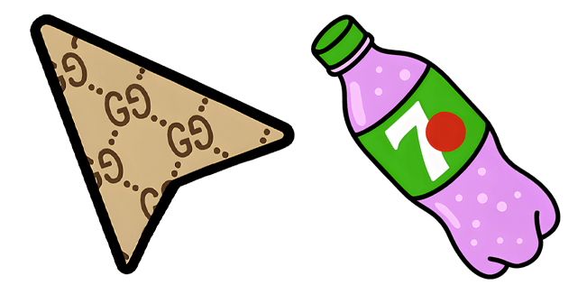 Gucci Arrow & Purple 7Up Cursor