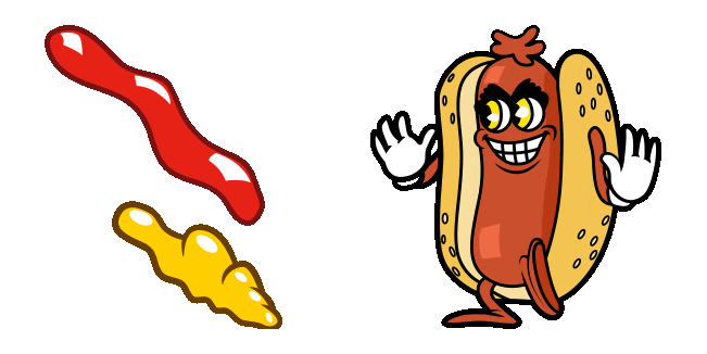 Cuphead Hot Dog Animated Cursor