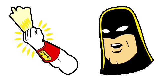 Space Ghost Tad Ghostal Animated Cursor