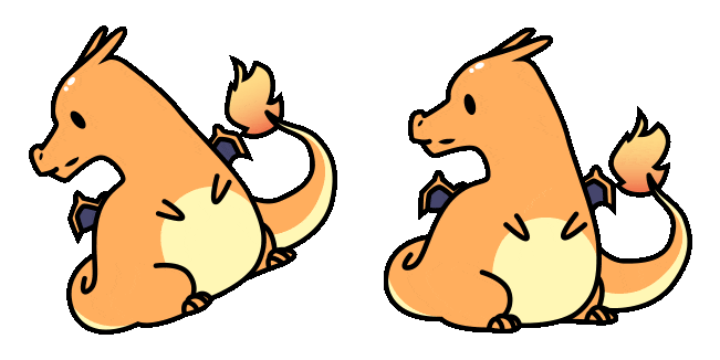 Pokemon Cute Charizard Animated Cursor