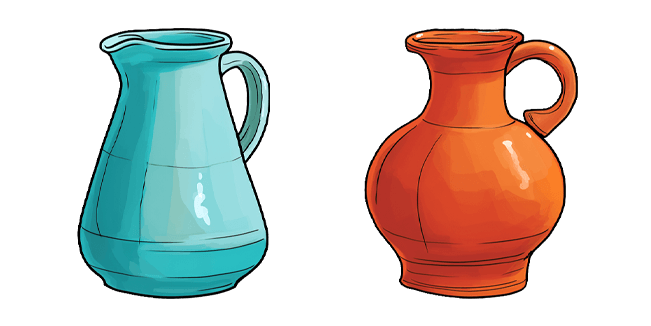 Ceramic Pitcher & Vase Cursor