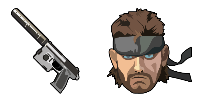 Metal Gear Solid Snake & SOCOM Pistol Cursor