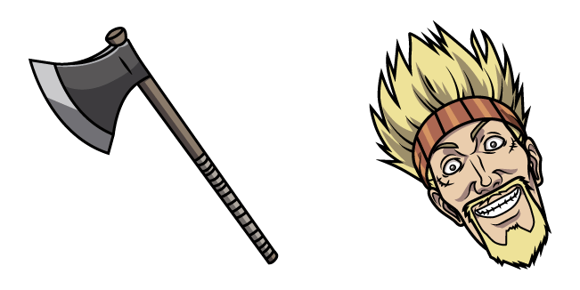 Vinland Saga Thorkell & Axe Cursor
