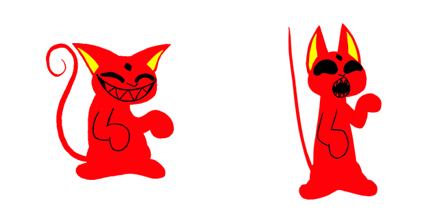 Friday Night Funkin' Fluffy the Hellcat Cursor