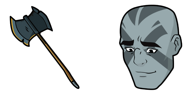 The Legend of Vox Machina Grog Strongjaw & Axe Cursor