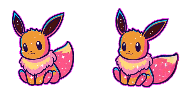 Pokemon Adorable Eevee Animated Cursor