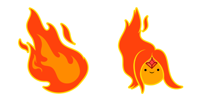 Adventure Time Fire Princess Cursor