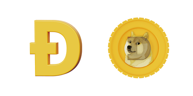 Dogecoin 3D Cursor