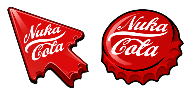 Fallout Nuka-Cola Bottle Cap Cursor