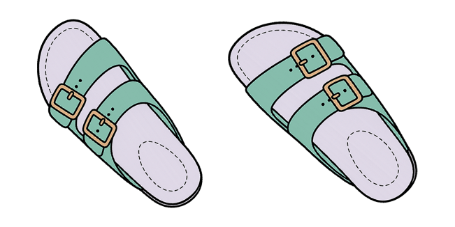 VSCO Girl Sandals Cursor