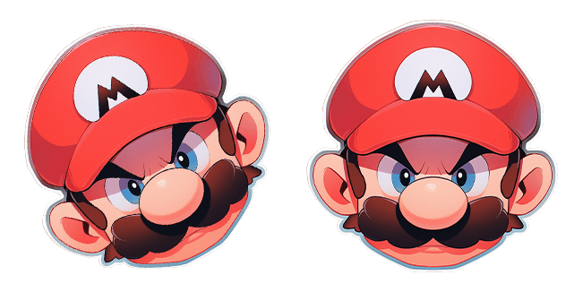 Angry Super Mario Cursor