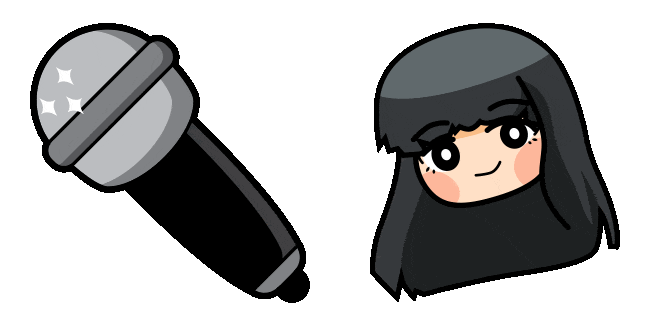 Katseye Chibi Sophia Animated Cursor