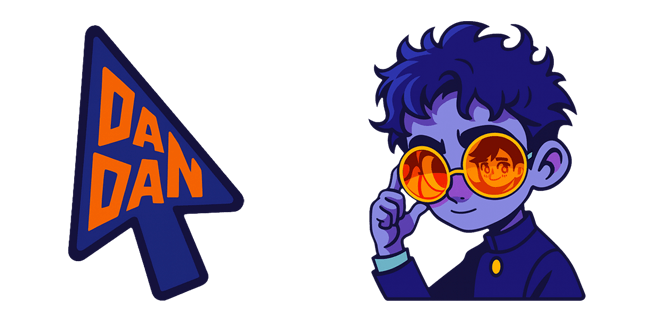 DanDaDan Okarun & Arrow Cursor