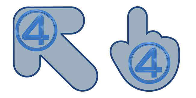 Fantastic Four 2025 Logo Cursor