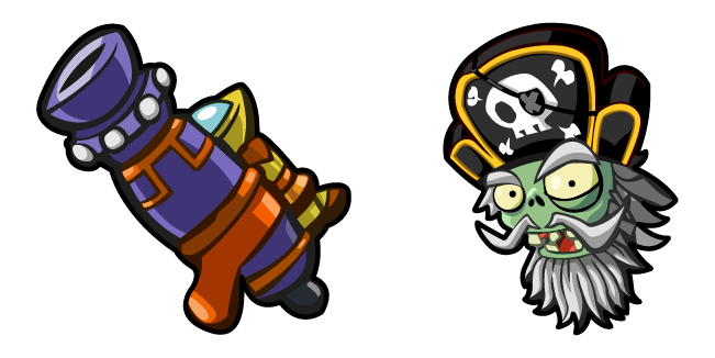 Plants vs. Zombies Captain Deadbeard Cursor