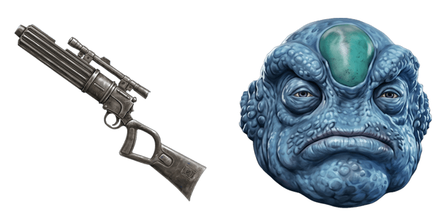 Star Wars Zero Company Kabb Uppercut & EE-3 Blaster Cursor