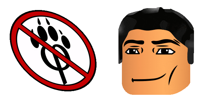Roblox Da Hood Anti-Furries Animated Cursor