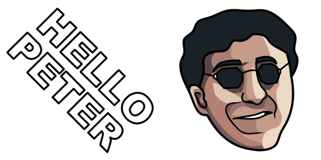 Otto Octavius Hello, Peter Meme Cursor