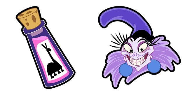 Yzma & Llama Potion Cursor