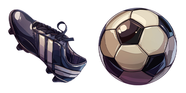 Soccer Boots & Ball Cursor
