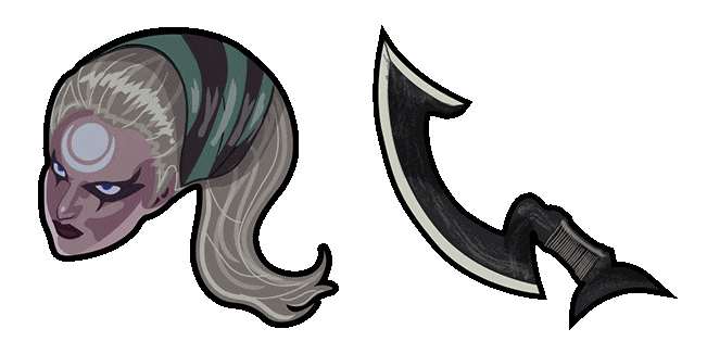 League of Legends Diana & Crescent Moon Blade Animated Cursor