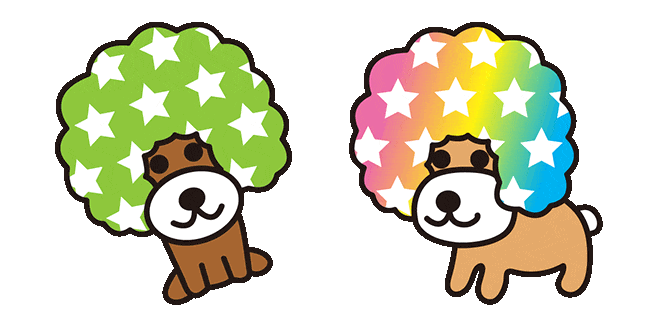 San-X Afro Ken Animated Cursor