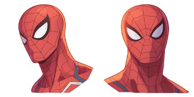 Marvel Cartoon Spider-Man Bust Cursor