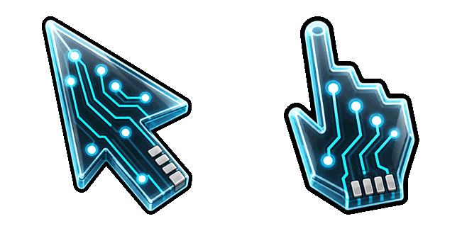 Cyber Circuit Animated Cursor
