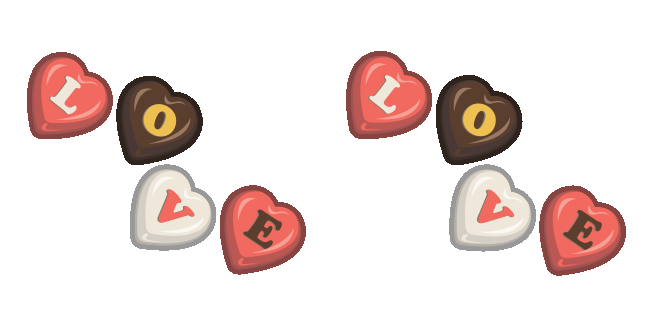 Valentine's Day Love Candy Animated Cursor