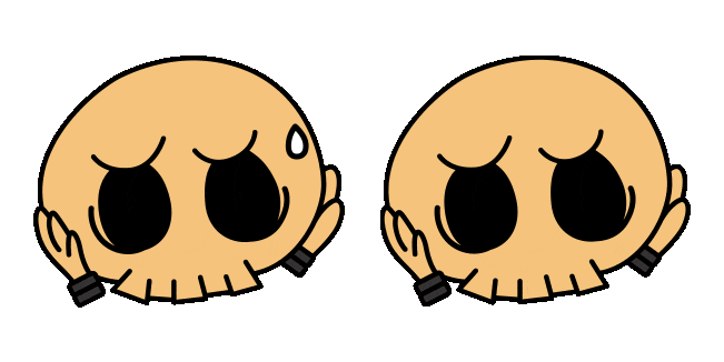 Scream Labubu Animated Cursor