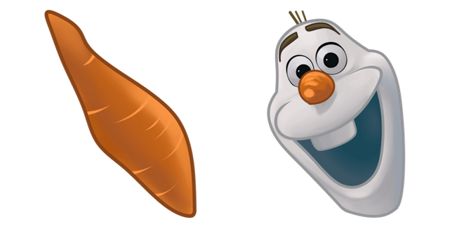 Frozen Olaf Cursor