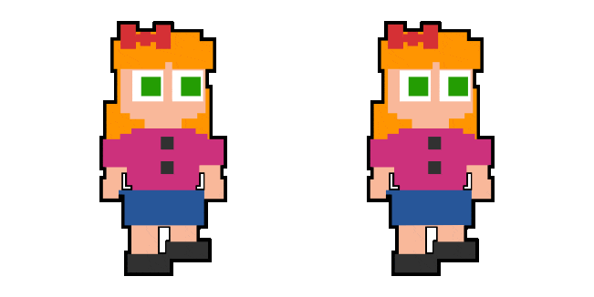 FNaF Elizabeth Afton Pixel Animated Cursor