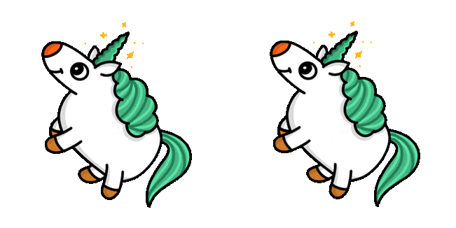 Funny Unicorn Animated Cursor