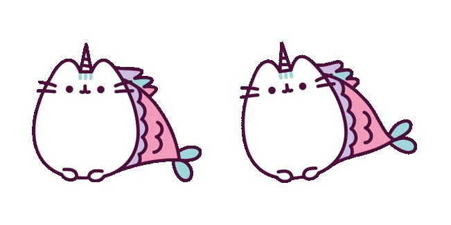 Pusheen the Mermaid Animated Cursor