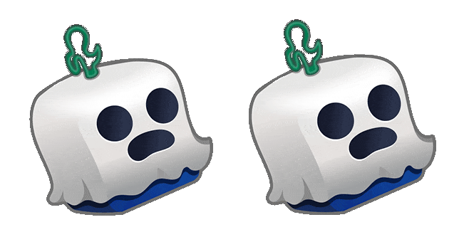Blox Fruits Ghost Animated Cursor