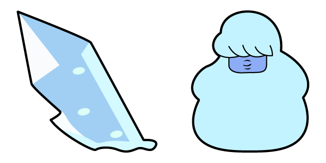 Steven Universe Sapphire & Crystal Cursor