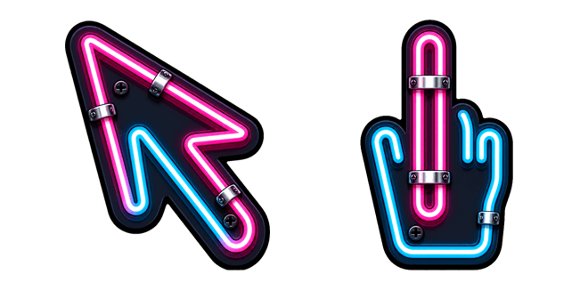 Neon Sign Cursor